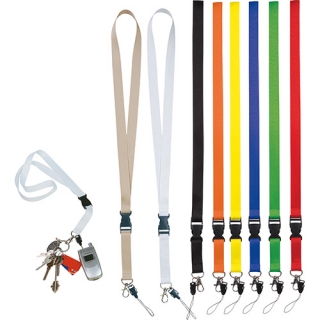 18000 | Lanyard with safety buckle Keyring and mobile cord